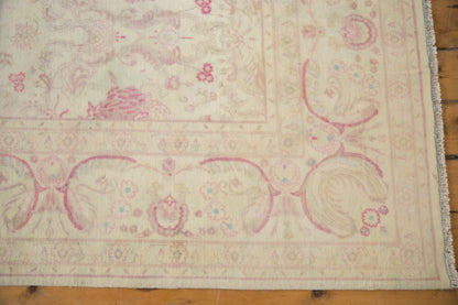 10x14 Vintage Distressed Bulgarian Kerman Design Carpet