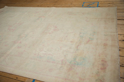 6x9 Vintage Distressed Bulgarian Polonaise Design Carpet