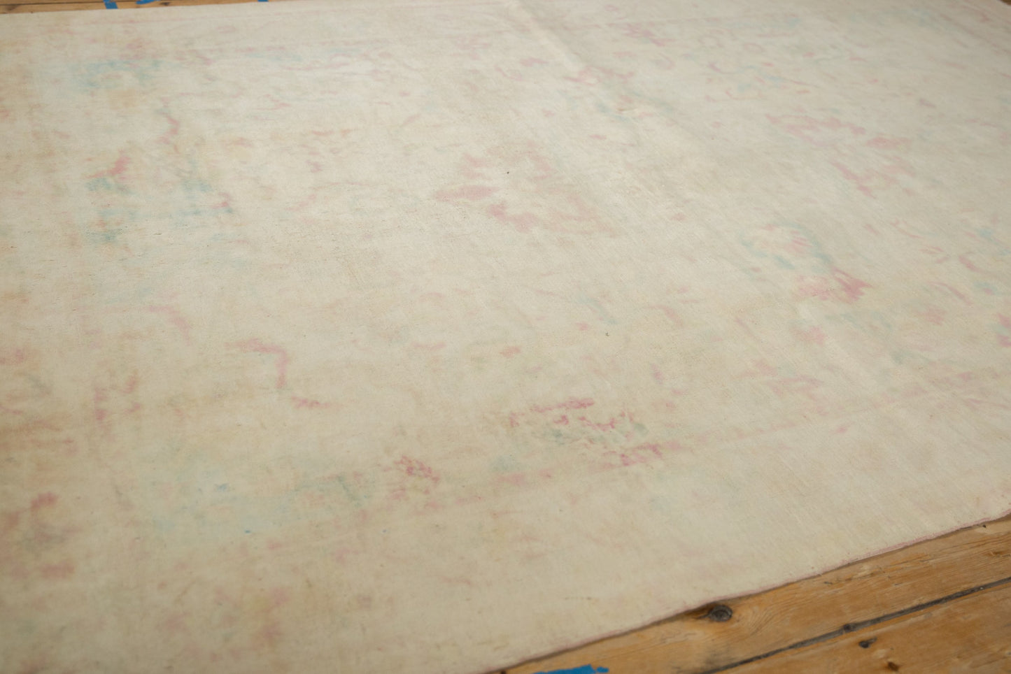 6x9 Vintage Distressed Bulgarian Polonaise Design Carpet