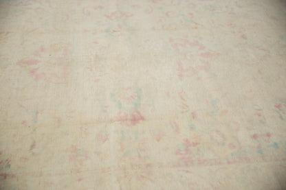 6x9 Vintage Distressed Bulgarian Polonaise Design Carpet