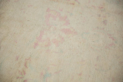 6x9 Vintage Distressed Bulgarian Polonaise Design Carpet