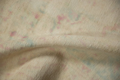 6x9 Vintage Distressed Bulgarian Polonaise Design Carpet