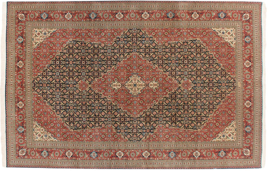 12x18 Vintage Bulgarian Tabriz Design Carpet