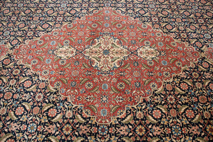 12x18 Vintage Bulgarian Tabriz Design Carpet