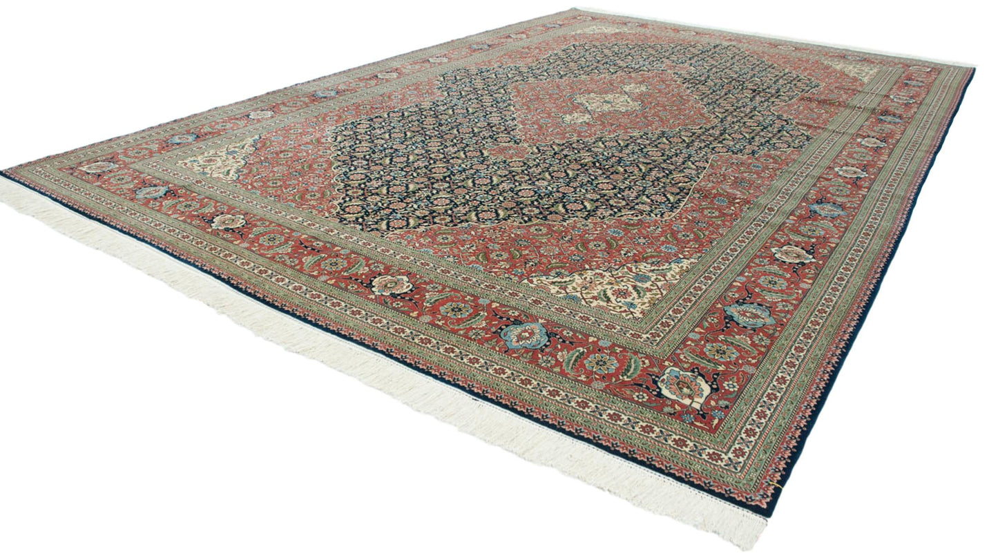 12x18 Vintage Bulgarian Tabriz Design Carpet