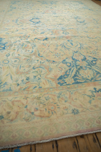 10x14 Vintage Distressed Bulgarian Polonaise Design Carpet