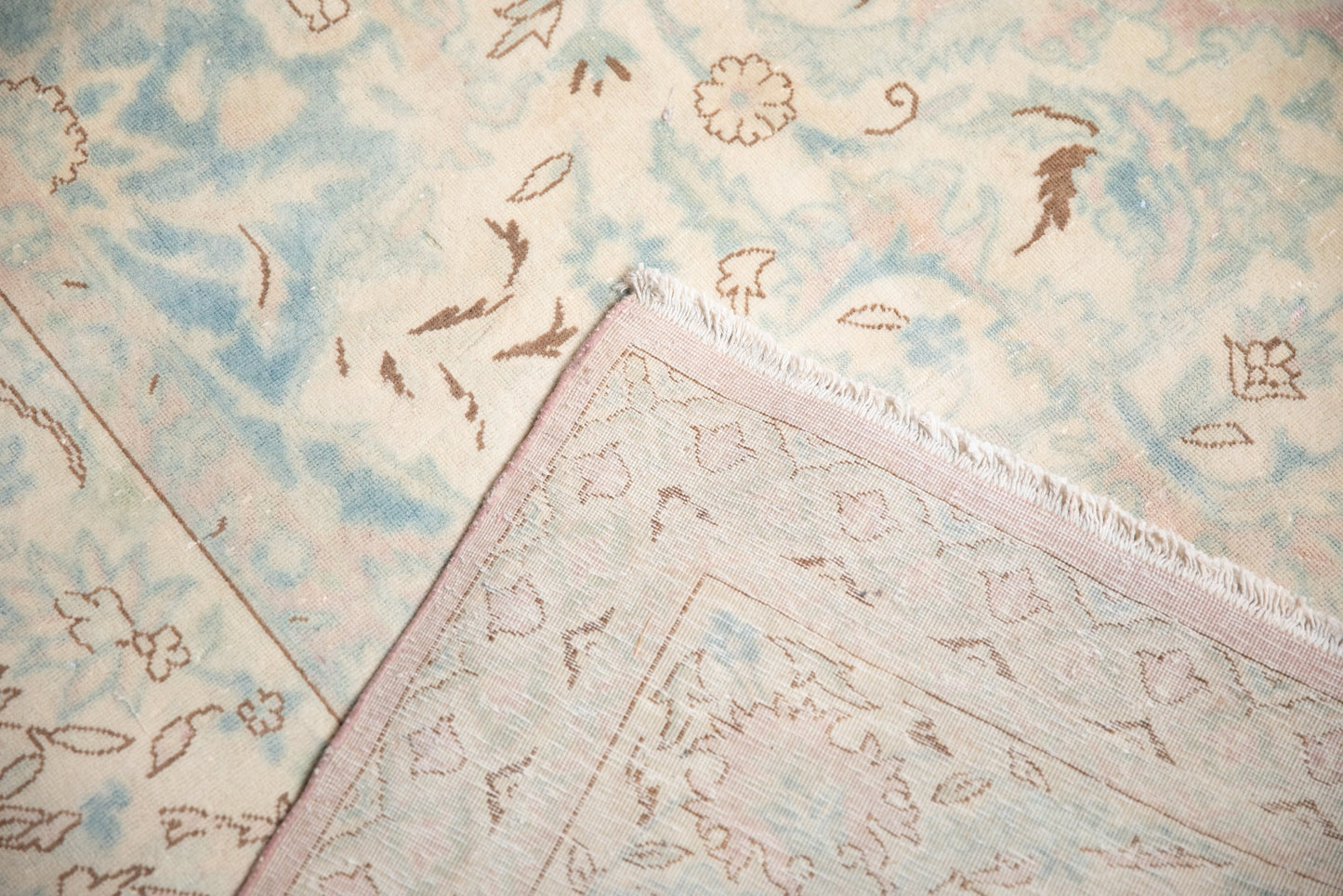 10x14 Vintage Distressed Bulgarian Polonaise Design Carpet