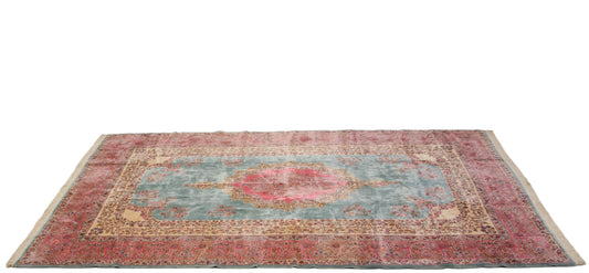 10x16.5 Vintage Fine Kerman Carpet