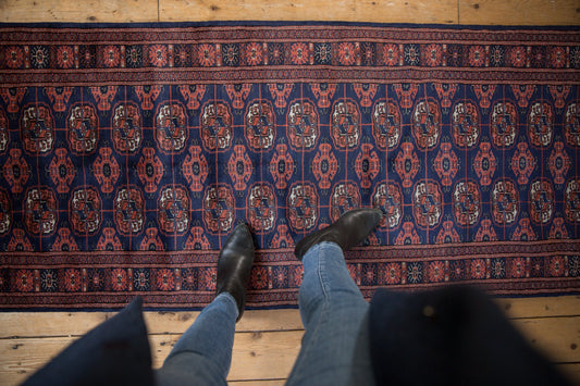 2.5x12 Vintage Fine Bokhara Rug Runner