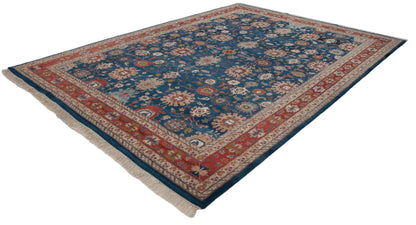 10x13.5 Vintage Indian Sultanabad Design Carpet