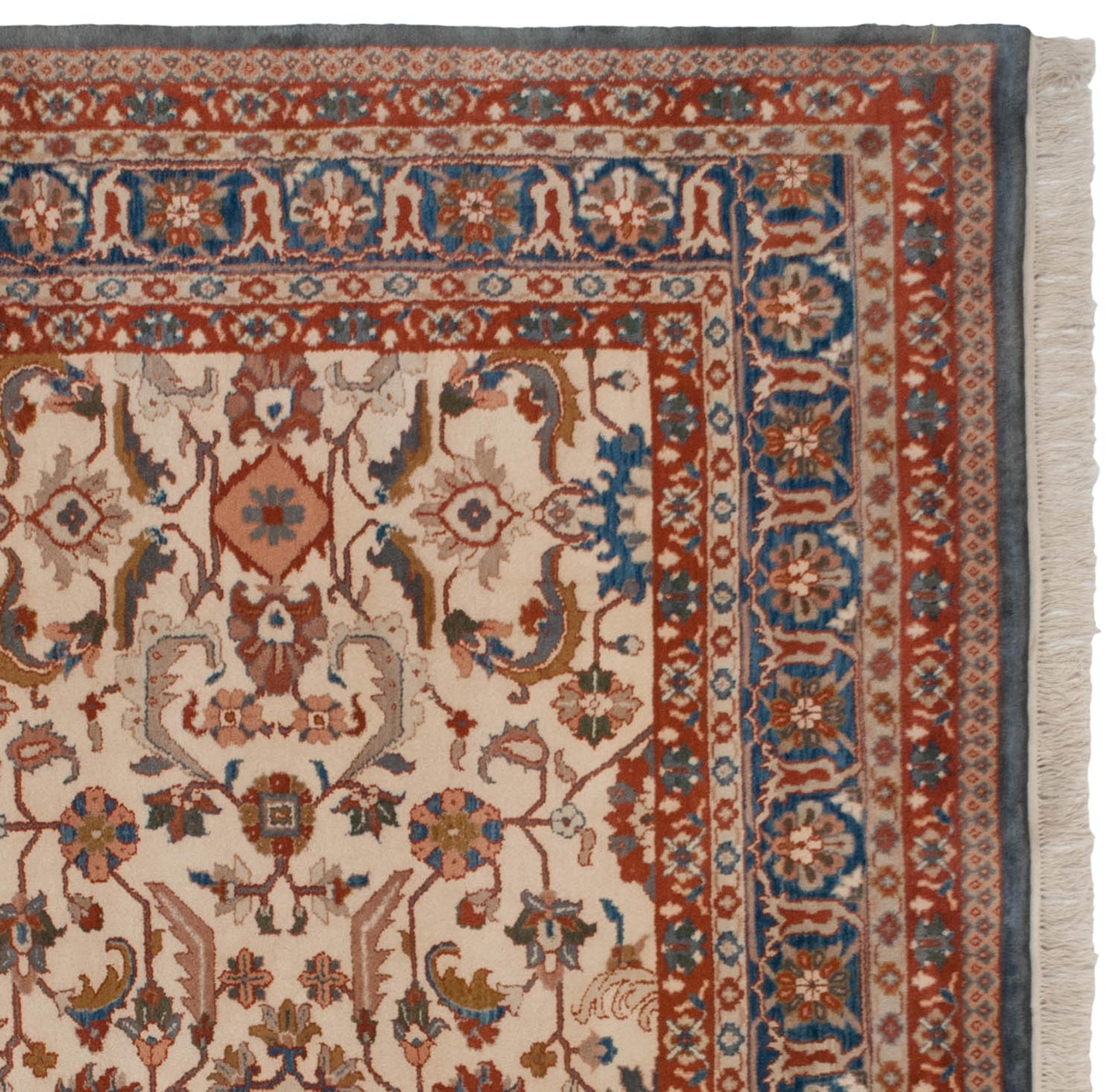 10x14 Vintage Indian Sultanabad Design Carpet