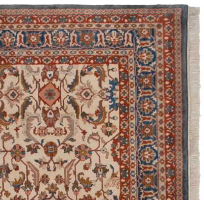 10x14 Vintage Indian Sultanabad Design Carpet