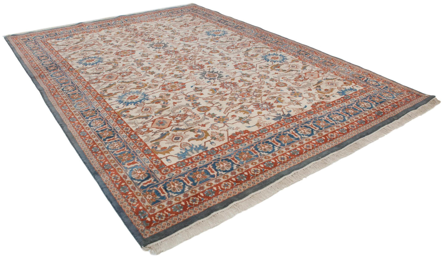 10x14 Vintage Indian Sultanabad Design Carpet
