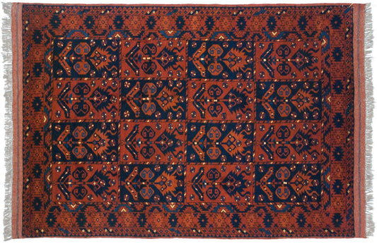 4x6 Vintage Taghan Rug