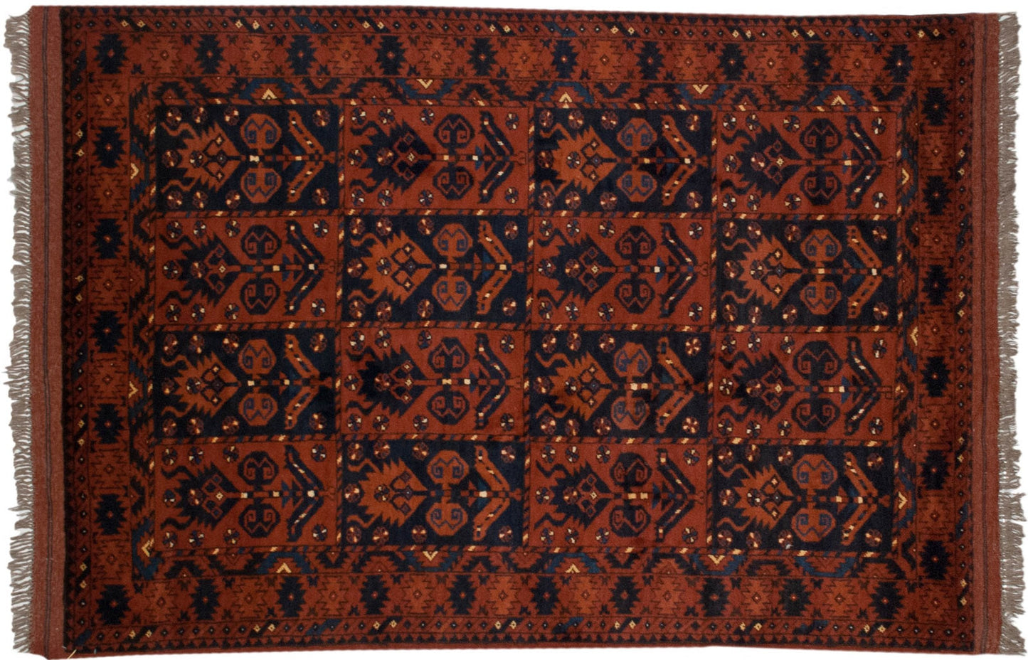 4x6 Vintage Taghan Rug