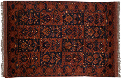 4x6 Vintage Taghan Rug