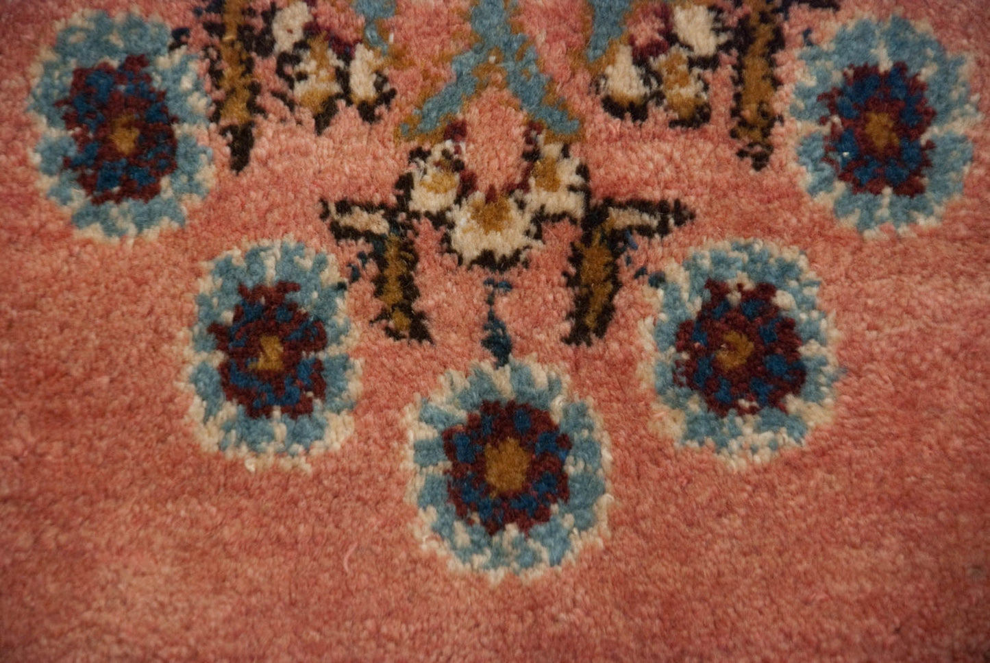 12x17.5 Vintage Fine Kerman Carpet