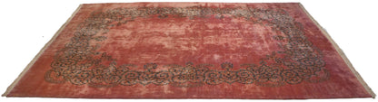 12x17.5 Vintage Fine Kerman Carpet