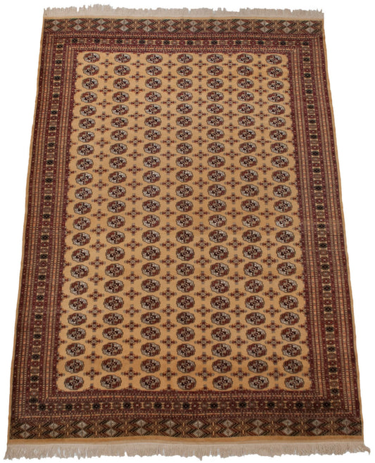 10x14.5 Vintage Bokhara Carpet