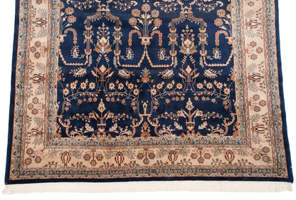 10x14 Vintage Indian Mohajeran Sarouk Design Carpet