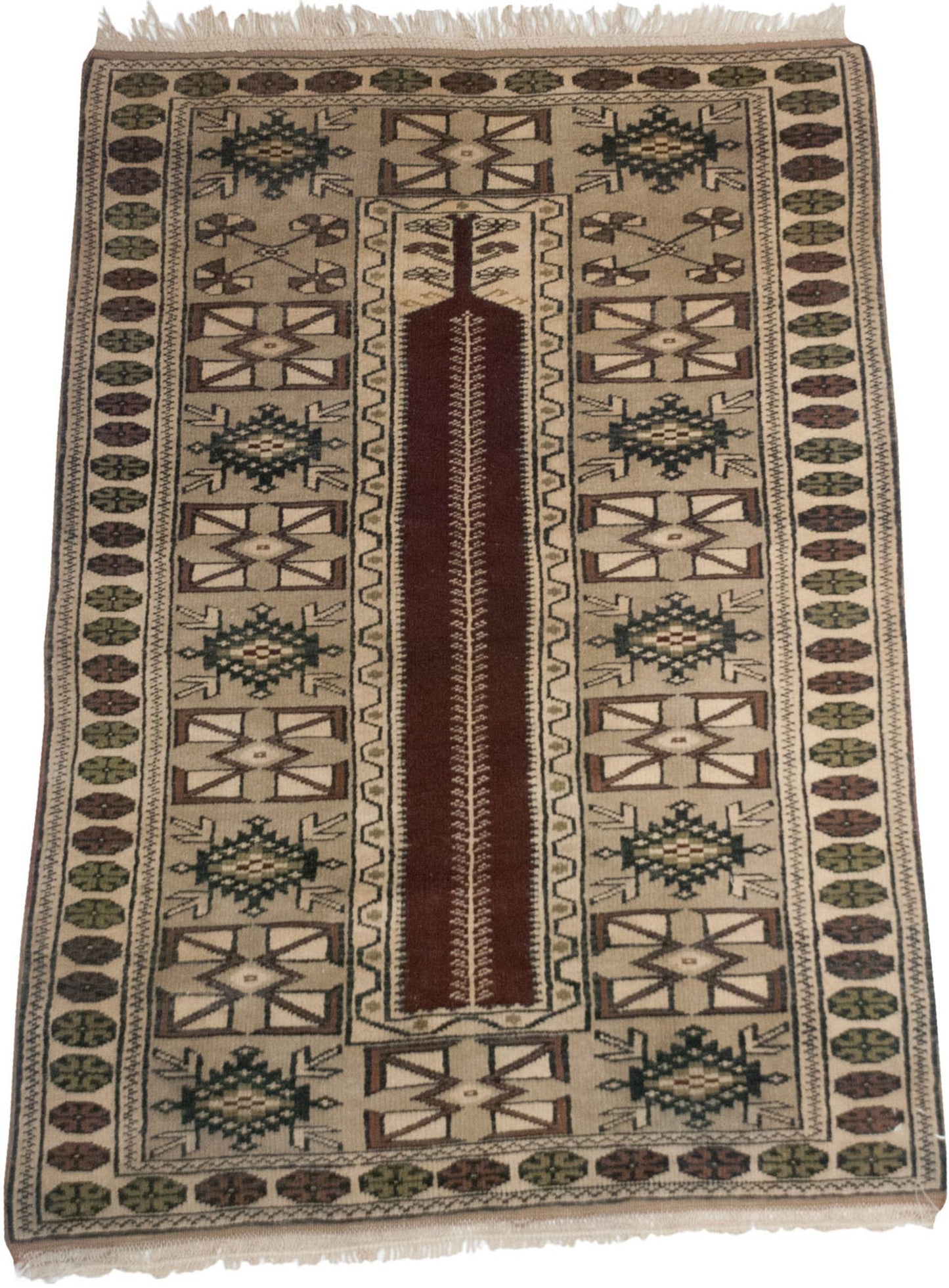RESERVED 3x4.5 Vintage Melas Rug
