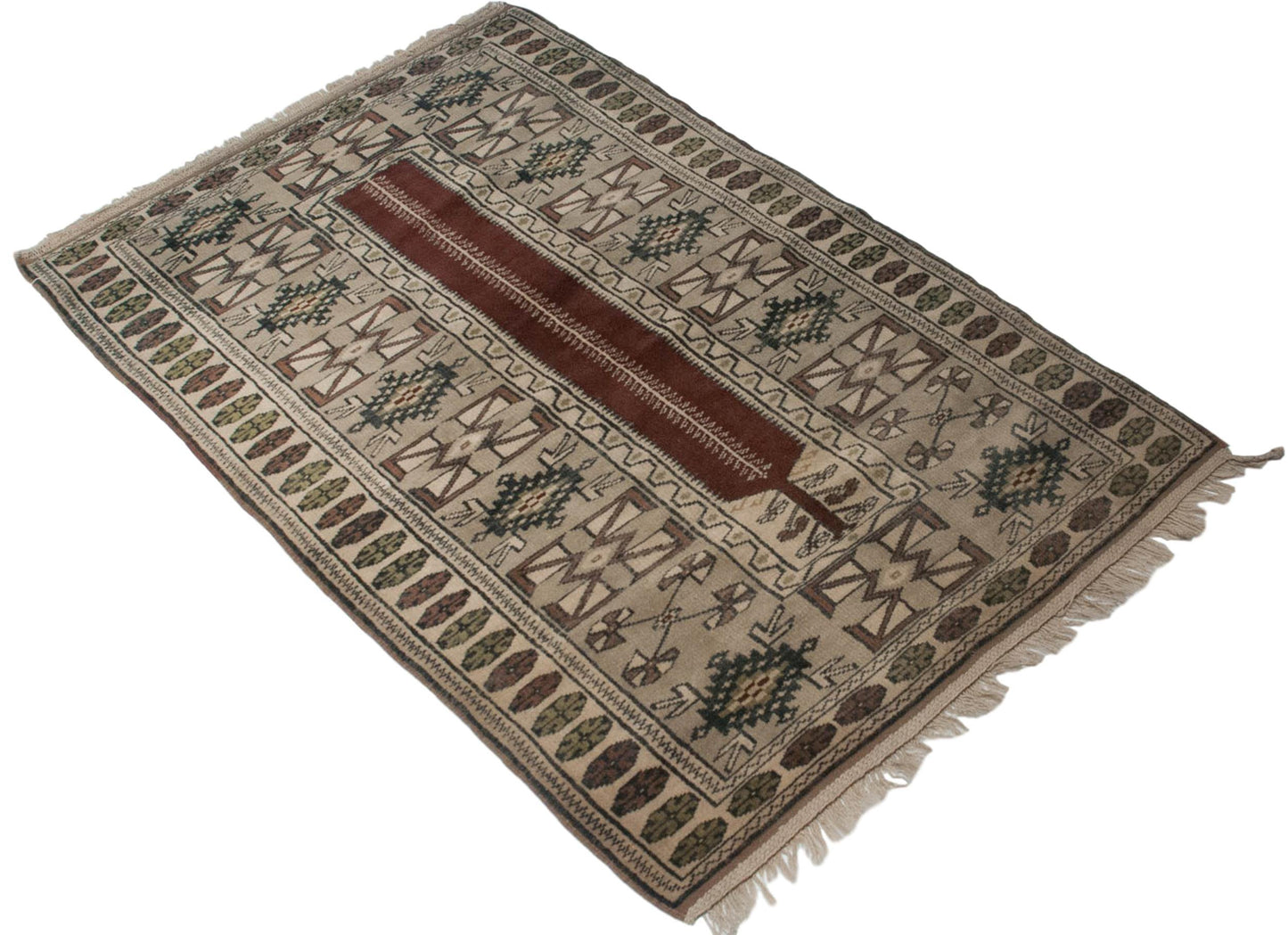 RESERVED 3x4.5 Vintage Melas Rug