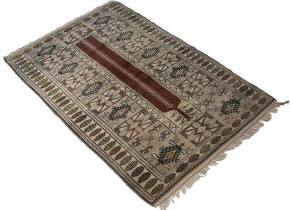 RESERVED 3x4.5 Vintage Melas Rug