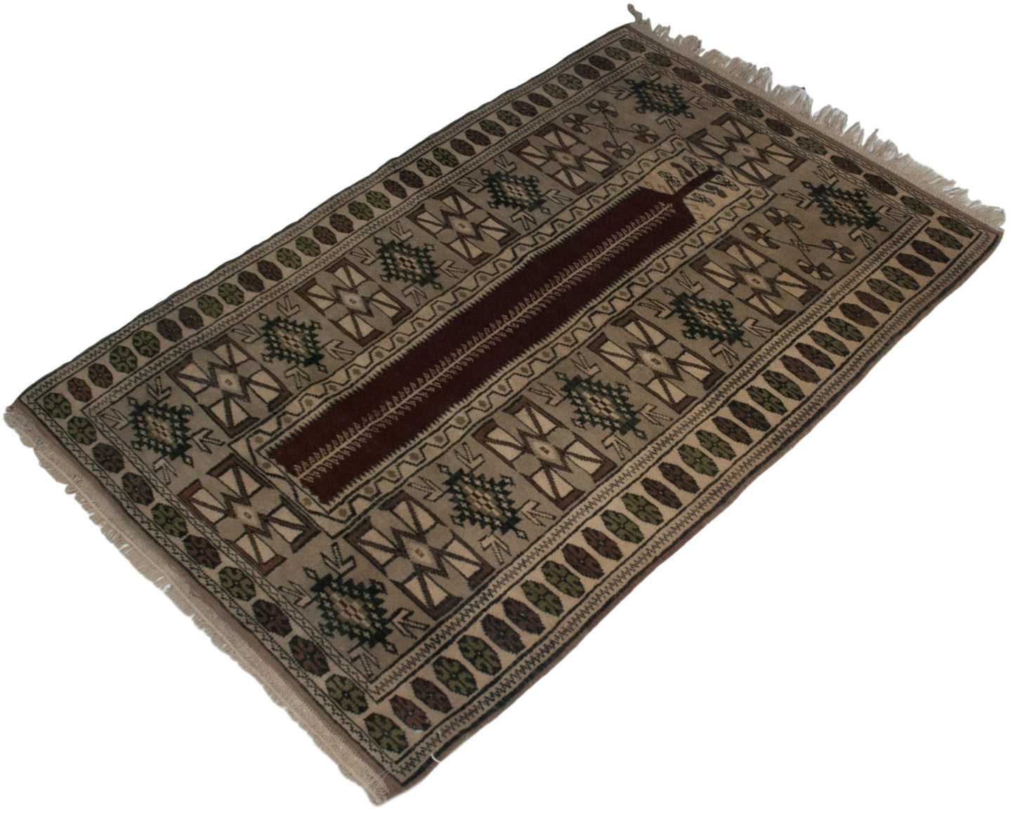 RESERVED 3x4.5 Vintage Melas Rug