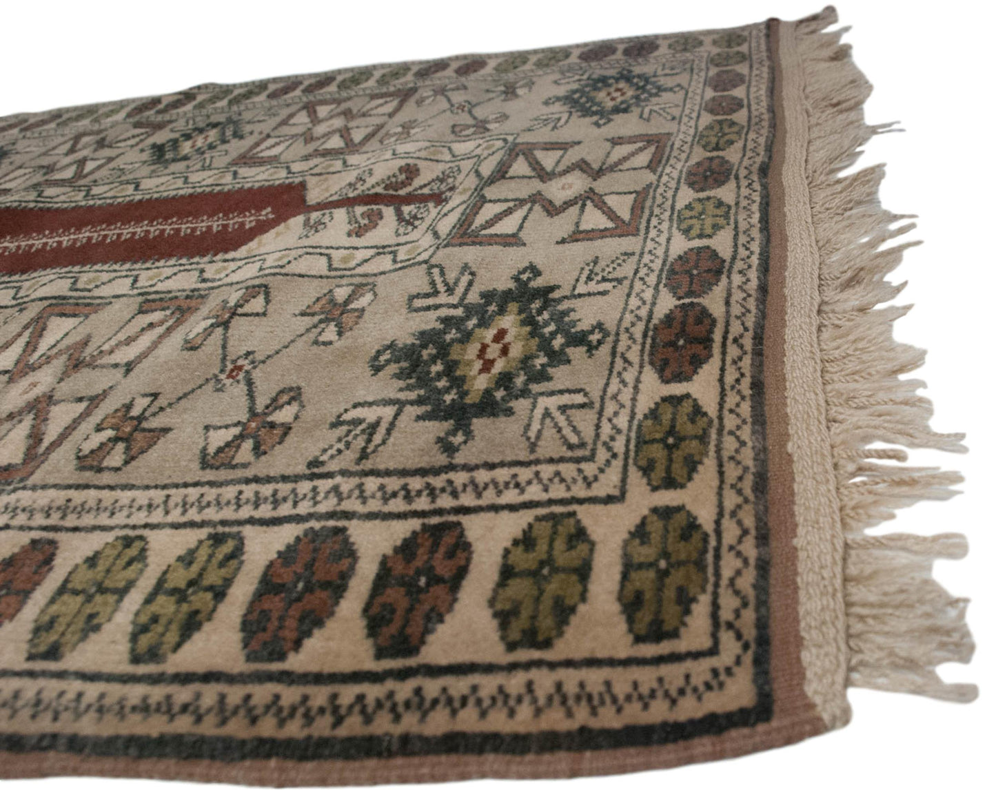 RESERVED 3x4.5 Vintage Melas Rug