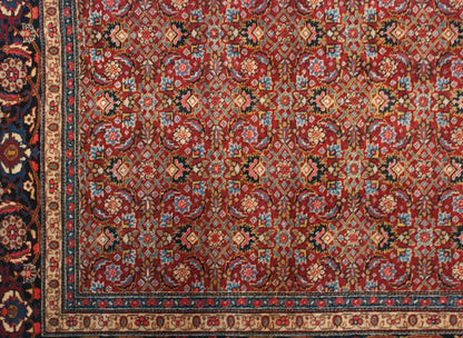 11x14 Vintage Tabriz Carpet