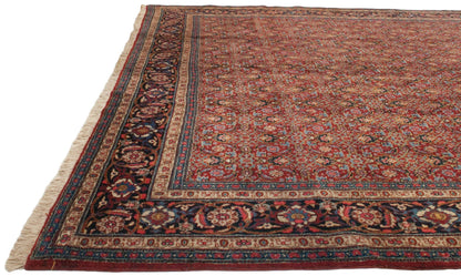11x14 Vintage Tabriz Carpet