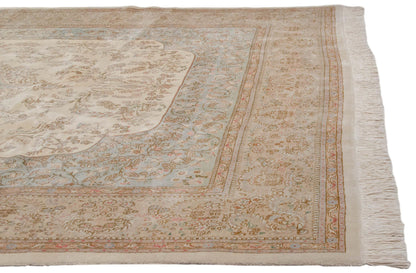 10.5x13.5 Vintage Tabriz Carpet