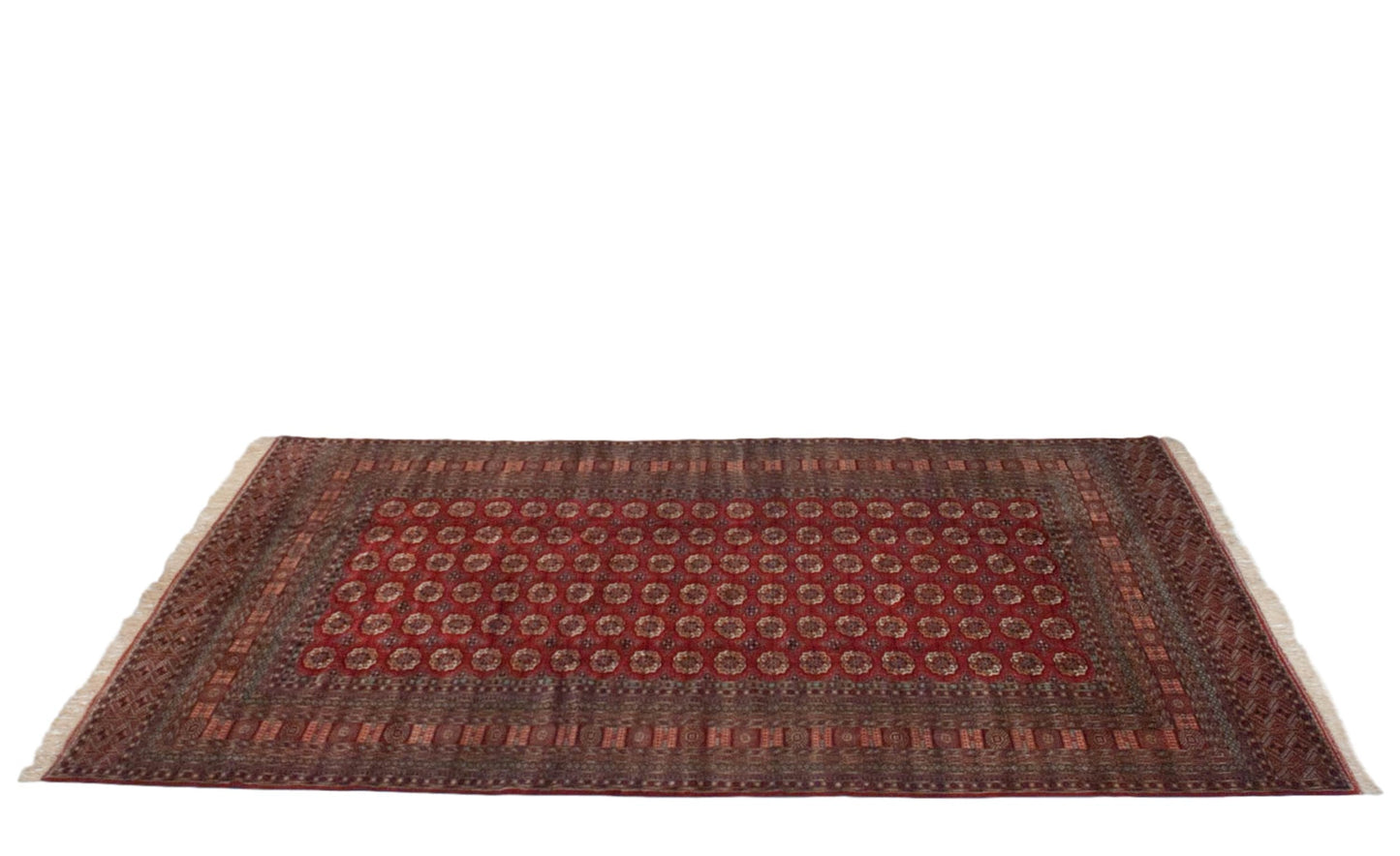11x14 Vintage Fine Bokhara Carpet