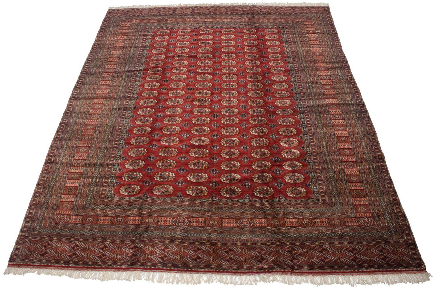 11x14 Vintage Fine Bokhara Carpet