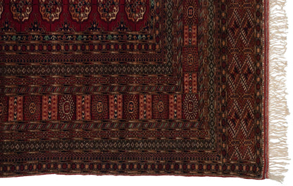 11x14 Vintage Fine Bokhara Carpet