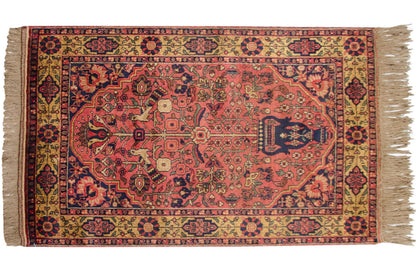 3x5 Vintage Indian Bakhtiari Design Rug
