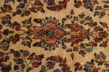 9.5x22.5 Vintage Kerman Carpet