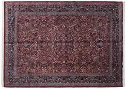 10x14 Vintage Indian Kashan Design Carpet