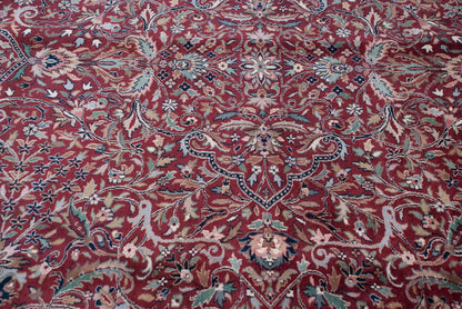 10x14 Vintage Indian Kashan Design Carpet