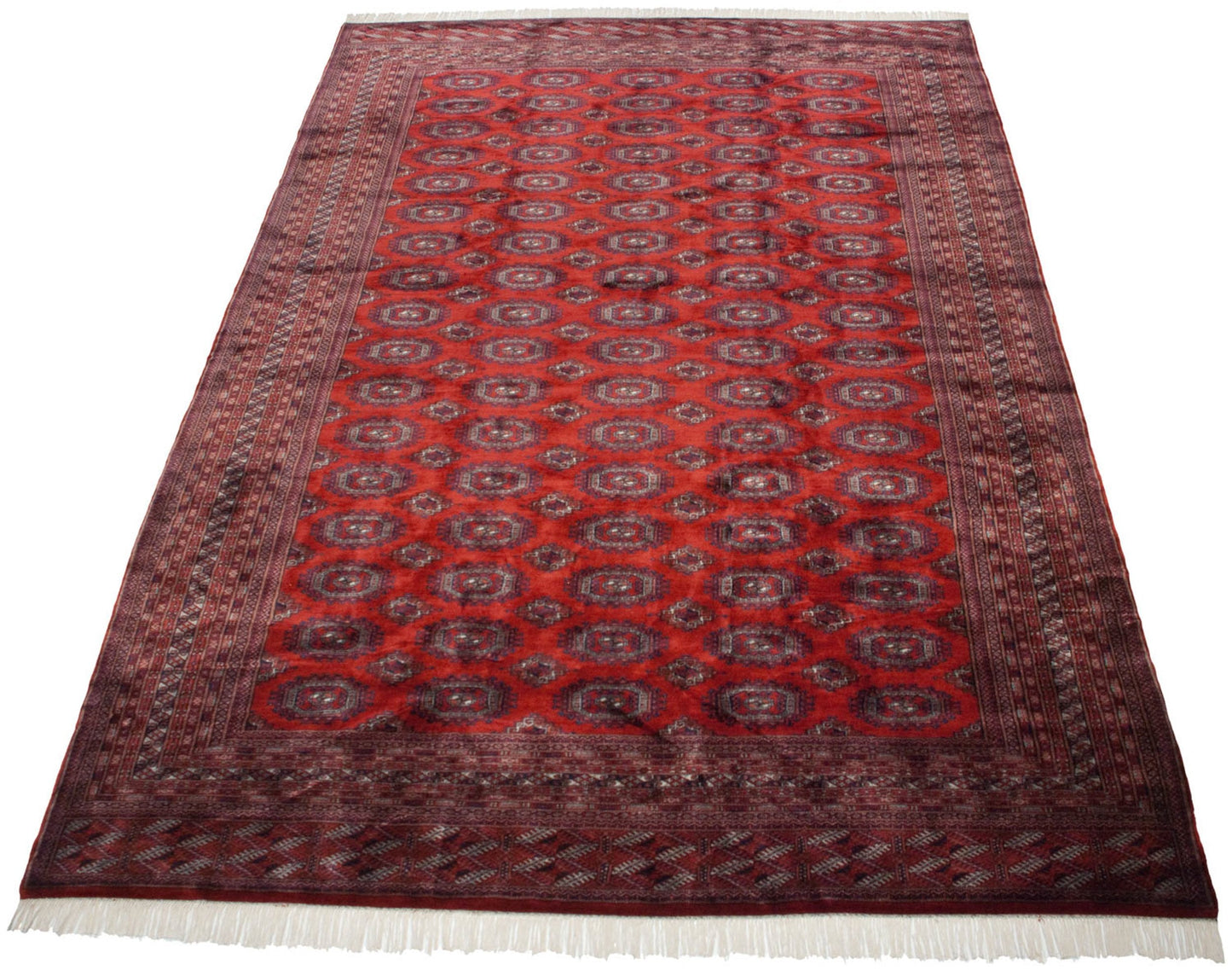 10x14.5 Vintage Fine Pakistani Turkmen Design Carpet