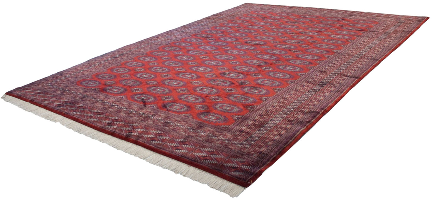 10x14.5 Vintage Fine Pakistani Turkmen Design Carpet