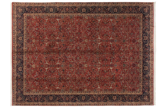 10x14 Vintage Agra Carpet