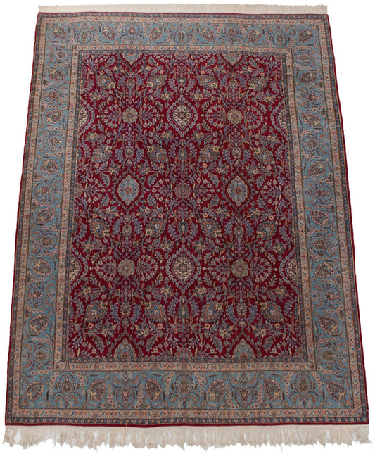 10x13.5 Vintage Kerman Carpet