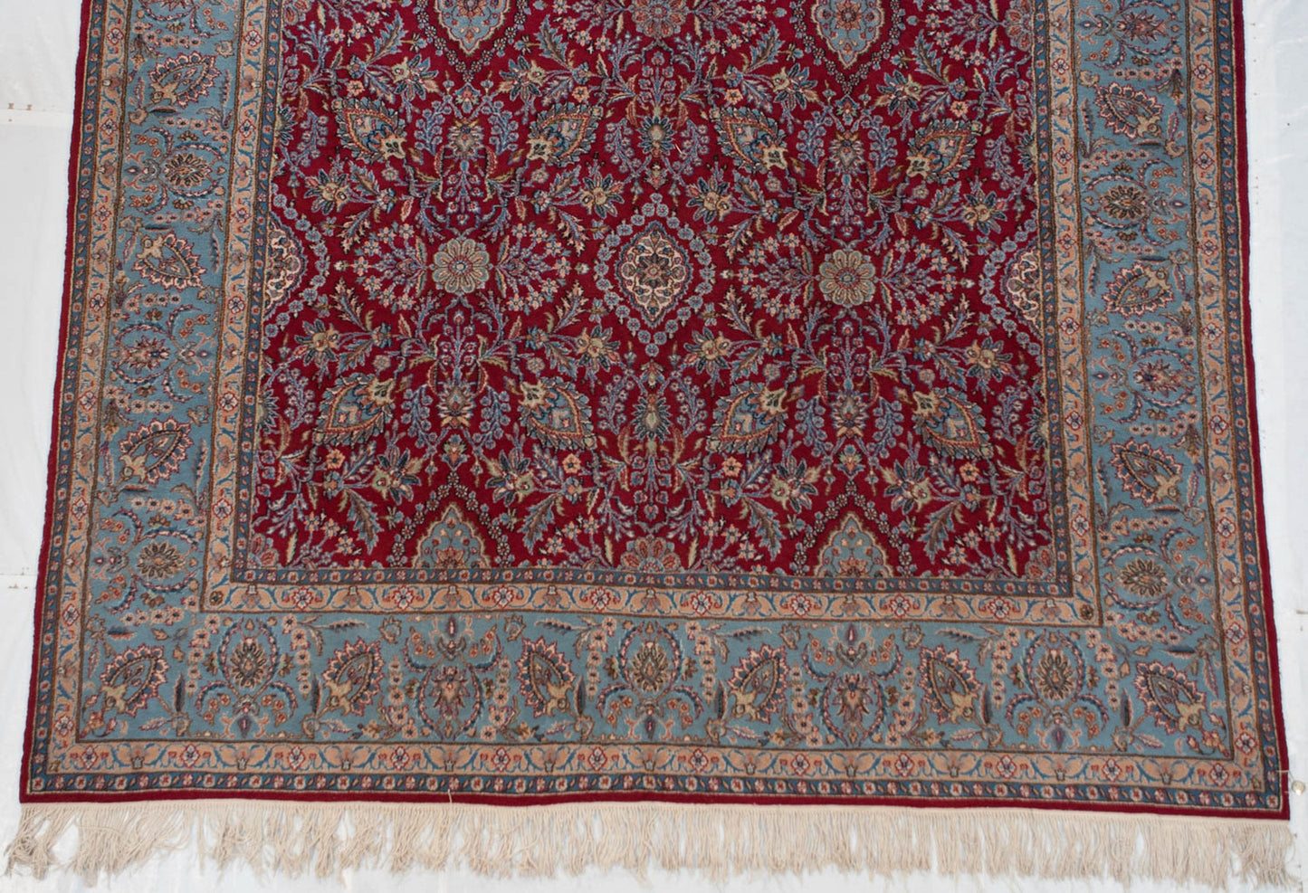 10x13.5 Vintage Kerman Carpet