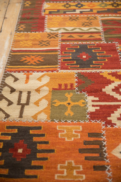 3x11.5 New Patchwork Kilim Rug Runner