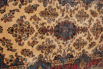 9x20 Vintage Kerman Carpet