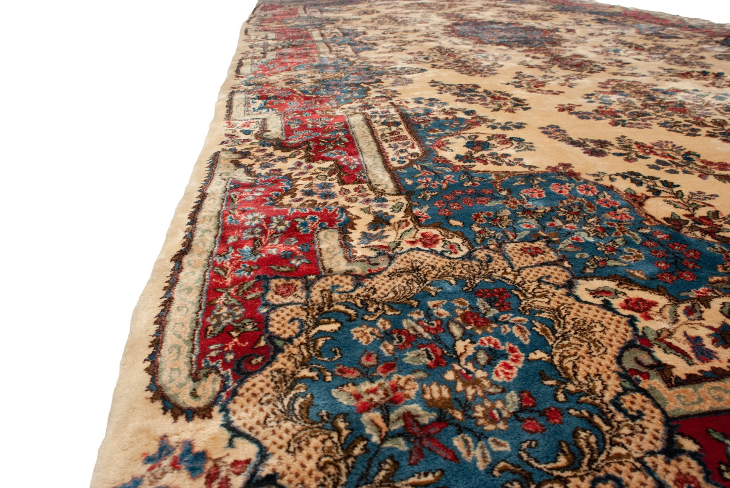9x20 Vintage Kerman Carpet
