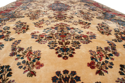 9x20 Vintage Kerman Carpet