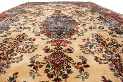 9x20 Vintage Kerman Carpet