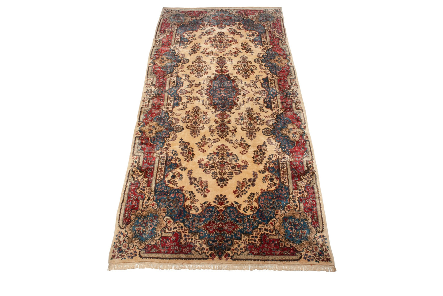 9x20 Vintage Kerman Carpet